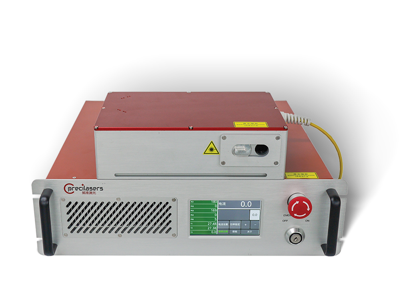 External Resonant SHG Fiber Laser 532, 589, 420 nm