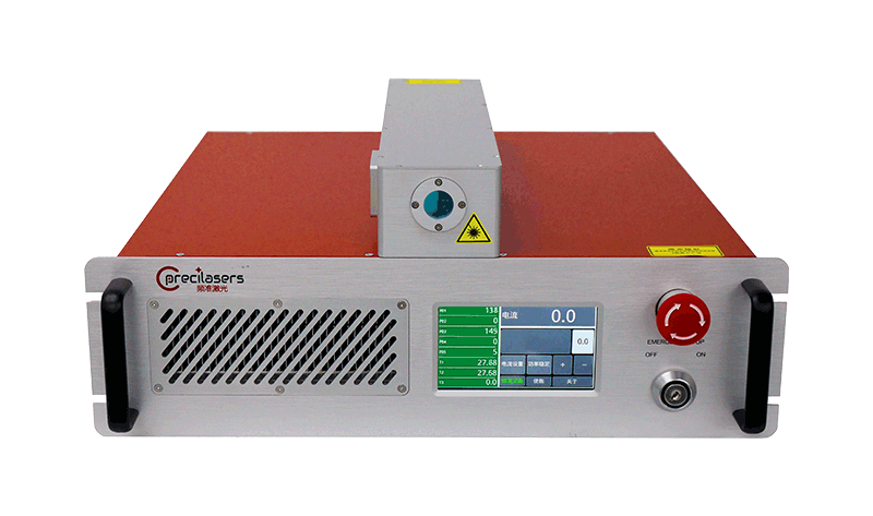 Er-Doped Single-Pass SHG Fiber Laser 765-798 nm